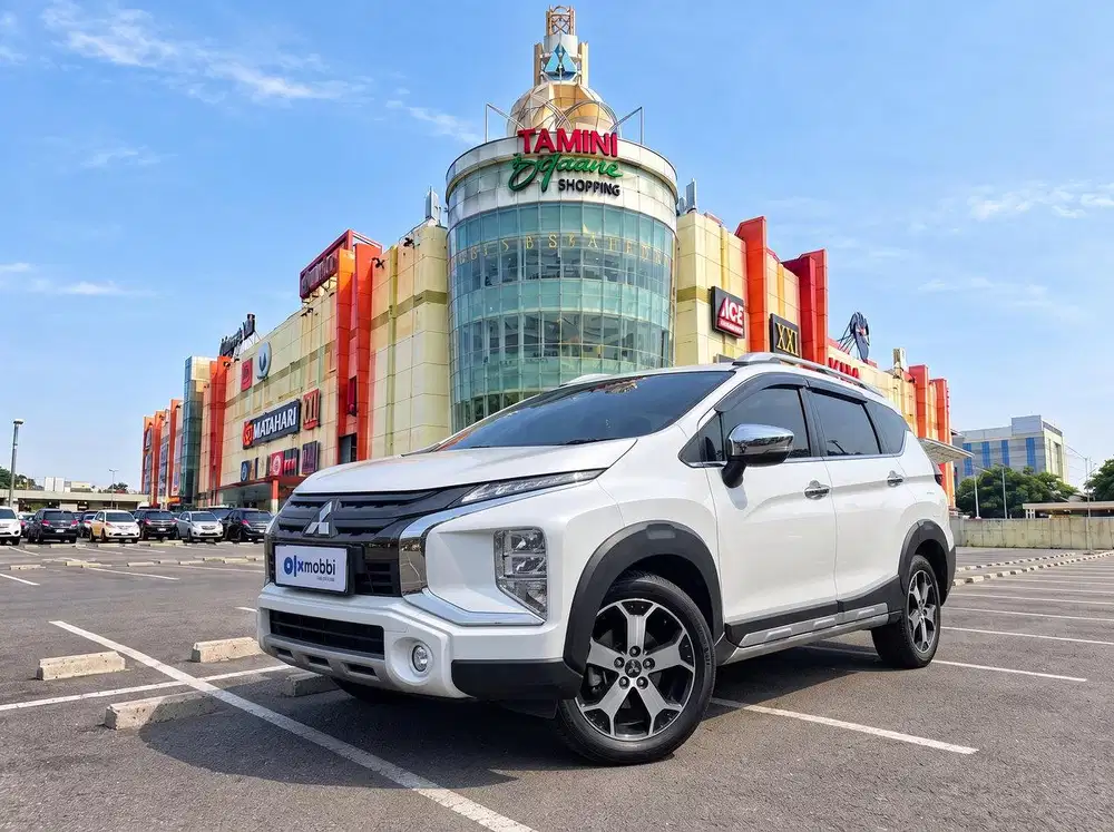 Angs Murah Mitsubishi Xpander 1.5 Cross Bensin-MT 2021 Putih CXHMD