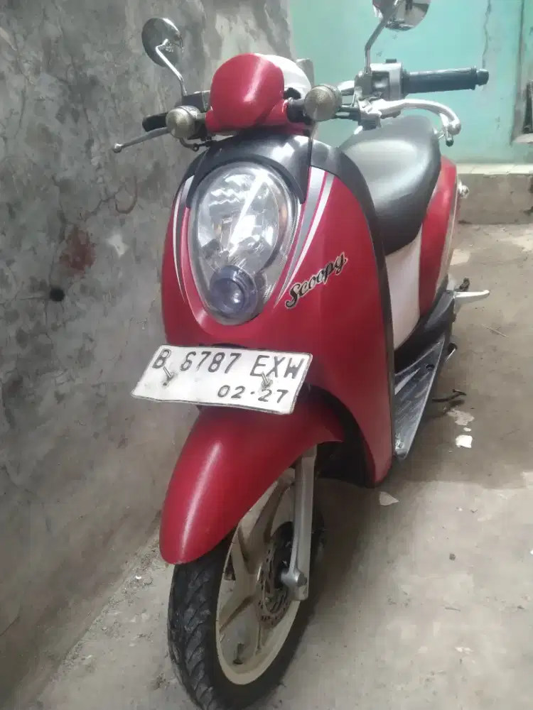 Honda Scoopy 2012 pajak hidup