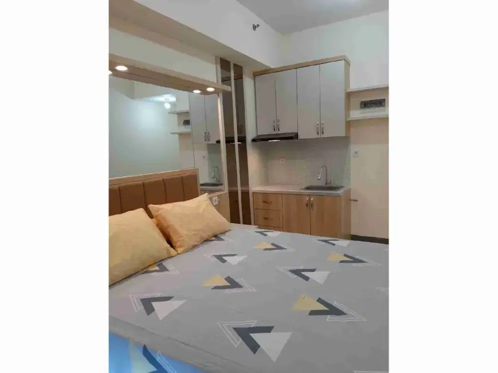 disewakan bulanan apartemen benson studio full furnish bagus sekali