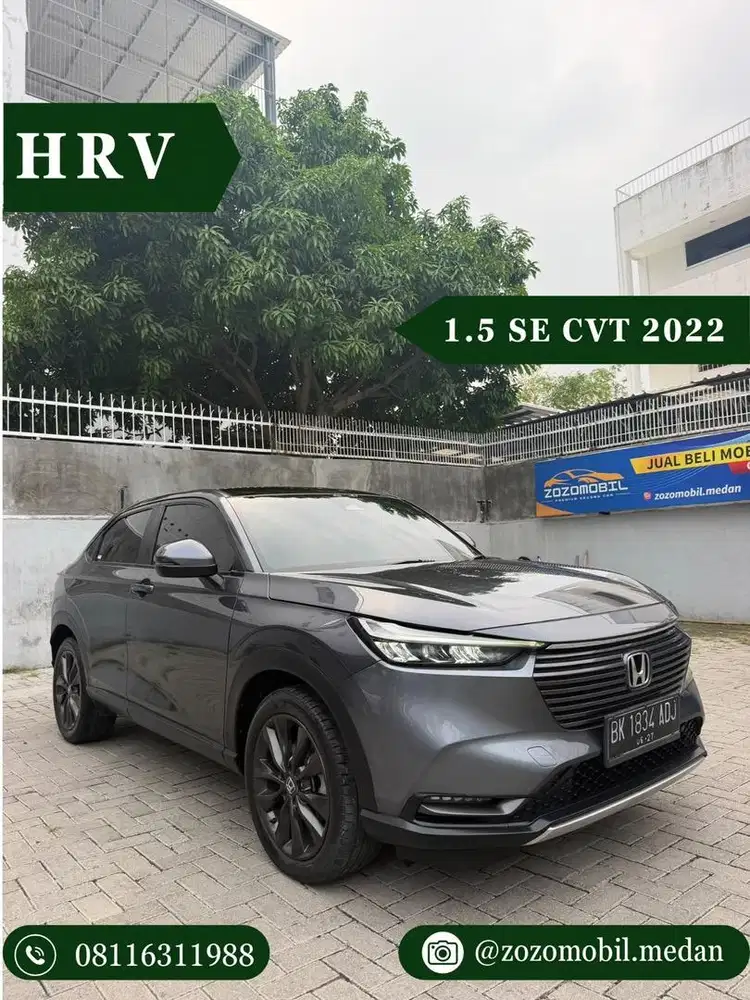 Honda HRV SE CVT 2022 Grey