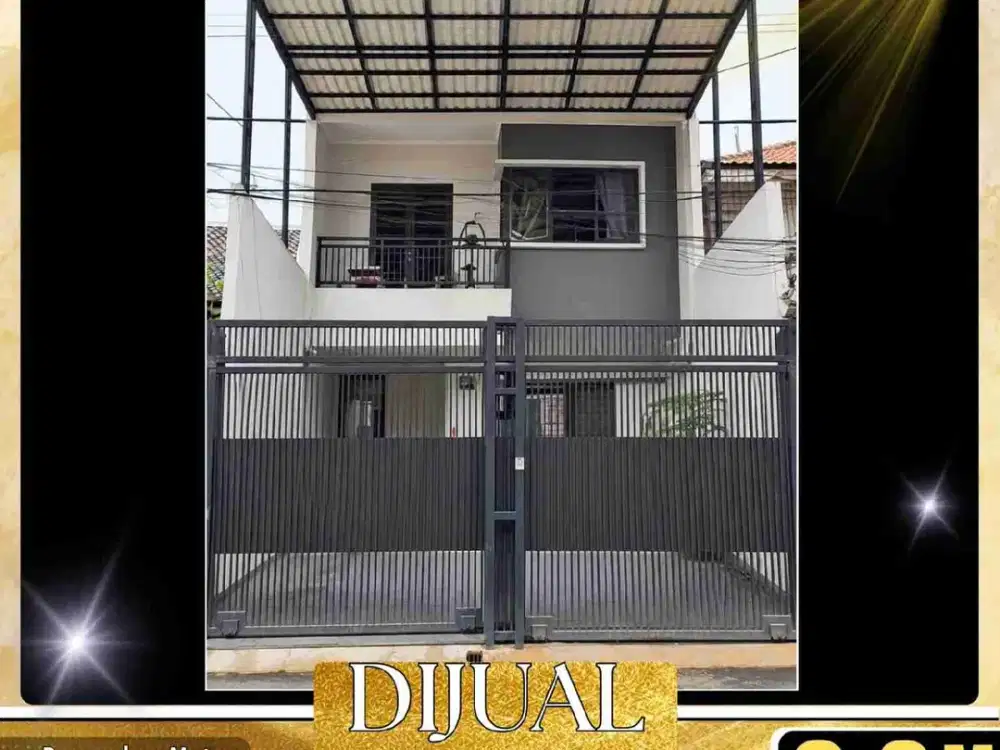 DIJUAL RUMAH 2 LANTAI LUAS TANAH 132 M² DI PERUMAHAN METRO PERMATA 1 KARANG TENGAH TANGERANG