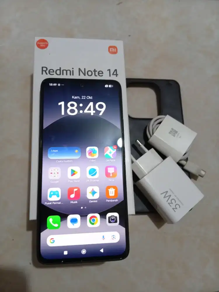 REDMI NOTE 14 BEKAS SEPERTI BARU