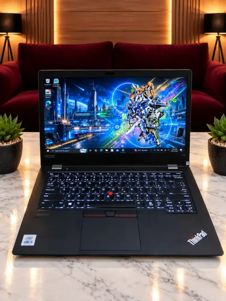 Laptop Slim Lenovo Thinkpad T14s Touchscreen Gen 10 Baterai 100%