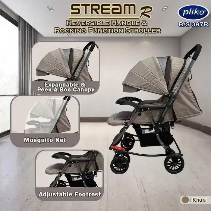 Stroller pliko stream 387