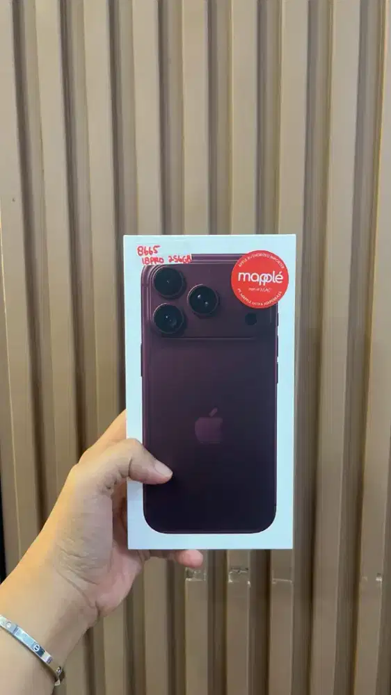 iphone 18 pro 256GB burgundy resmi digimap