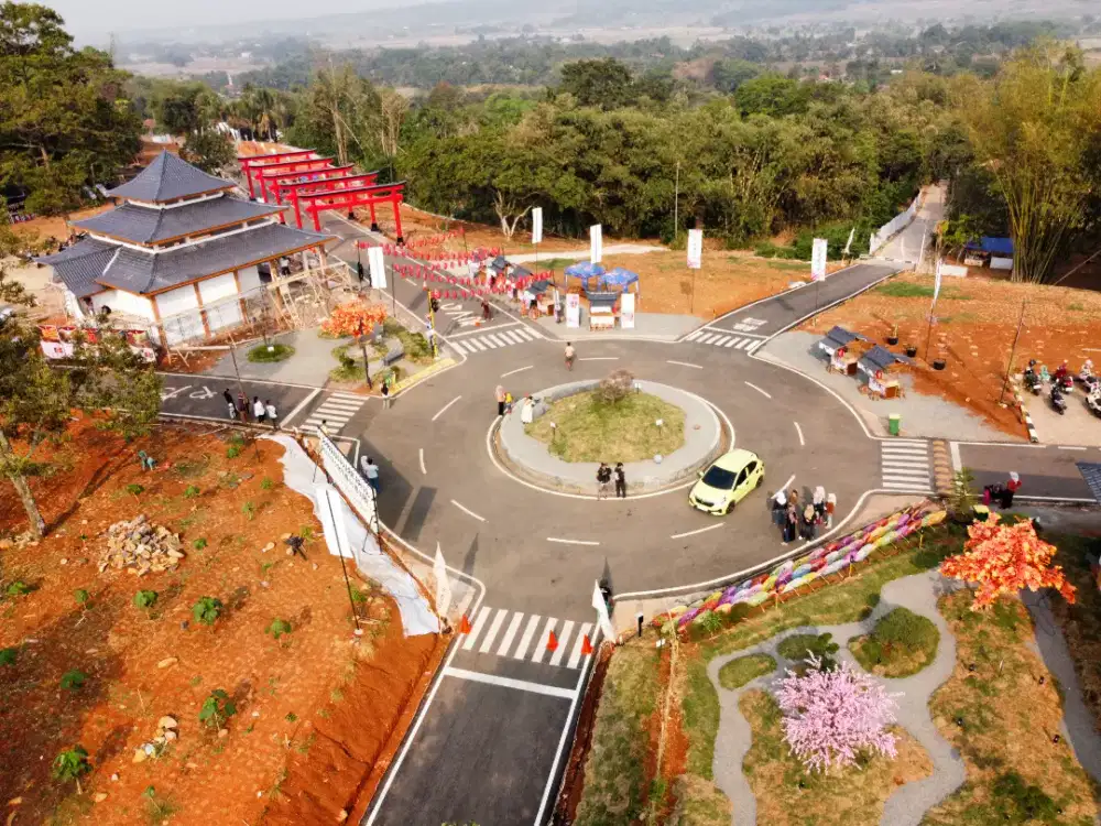 Di jual tanah kavling berkonsep Jepang & Korea