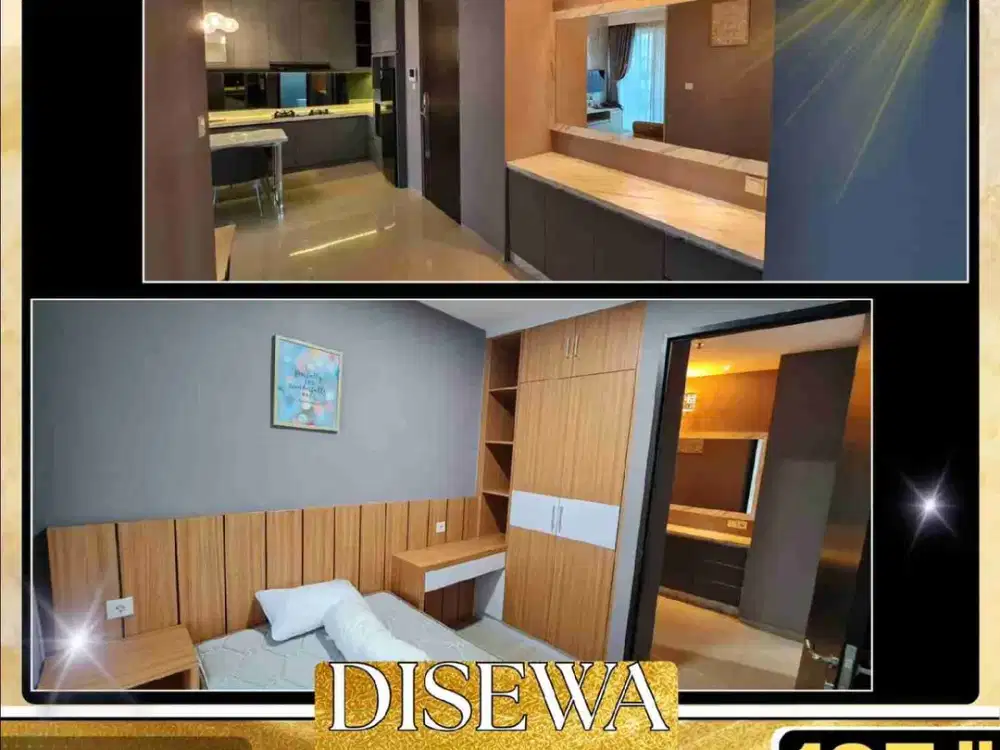 DISEWA APARTEMEN MEWAH  69 M²  di   CITRA LAKE SUITE CENGKARENG JAKARTA BARAT
