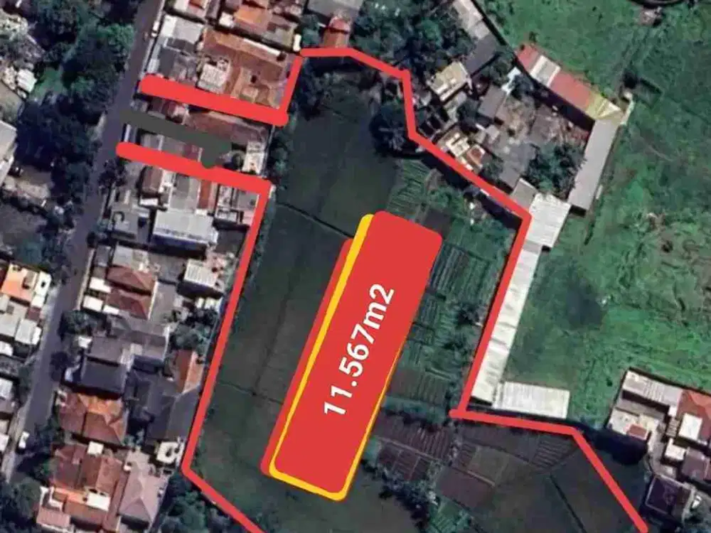 Dijual Cepat Tanah Luas Ngantong strategis di Main Road Jl Rumahsakit Cinambo kota Bandung