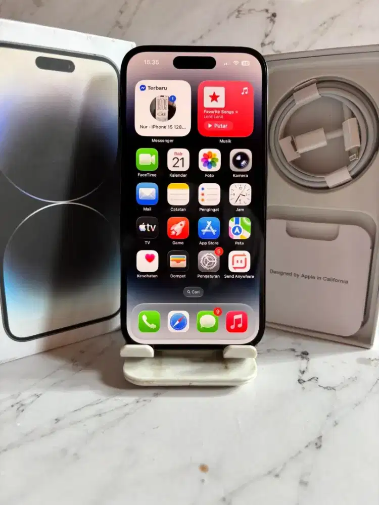 Iphone 14 Pro 128GB Black Inter AllOp Mulis NoMinus