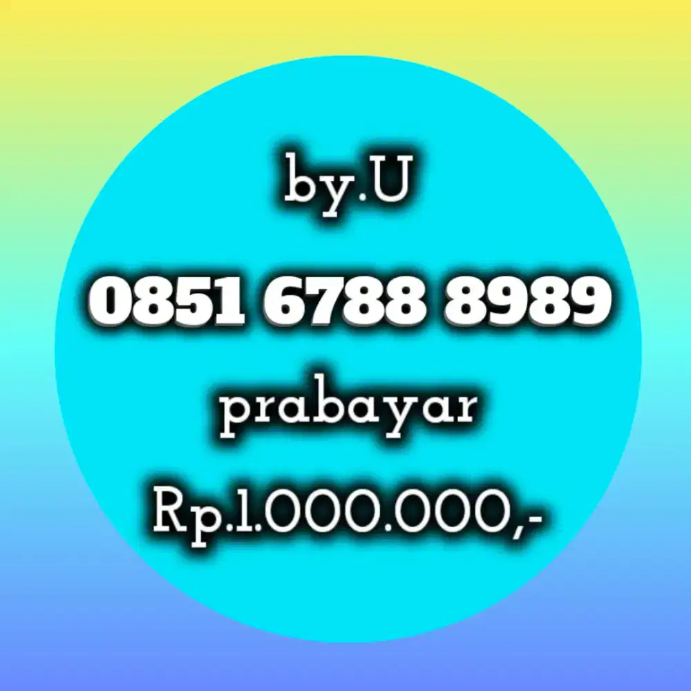 NOMOR CANTIK by.U 6788 8989