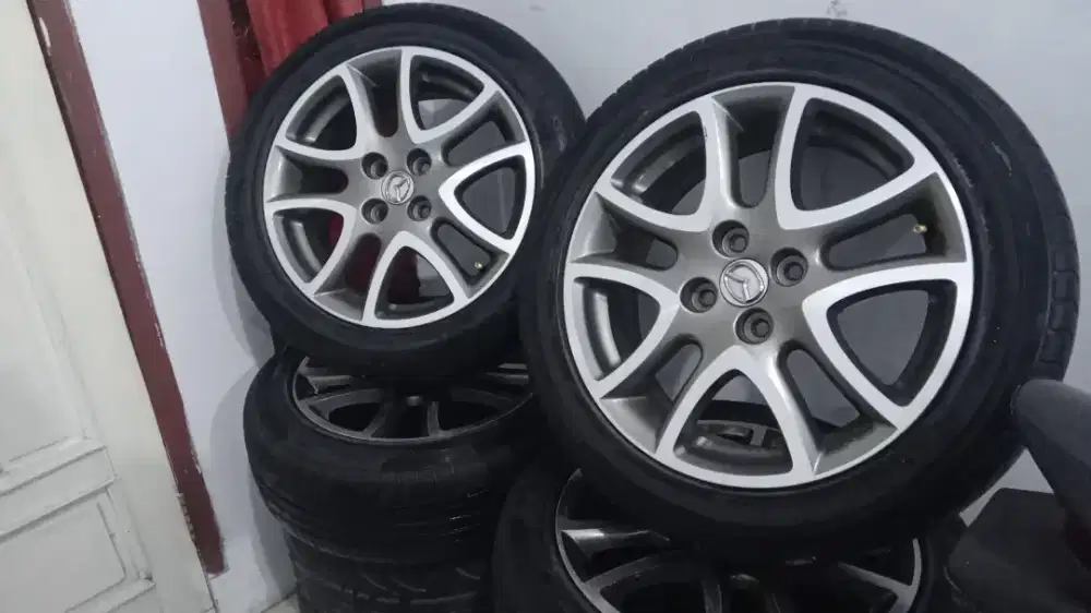 velg oem mazda 2 pcd 4x100 ring 16