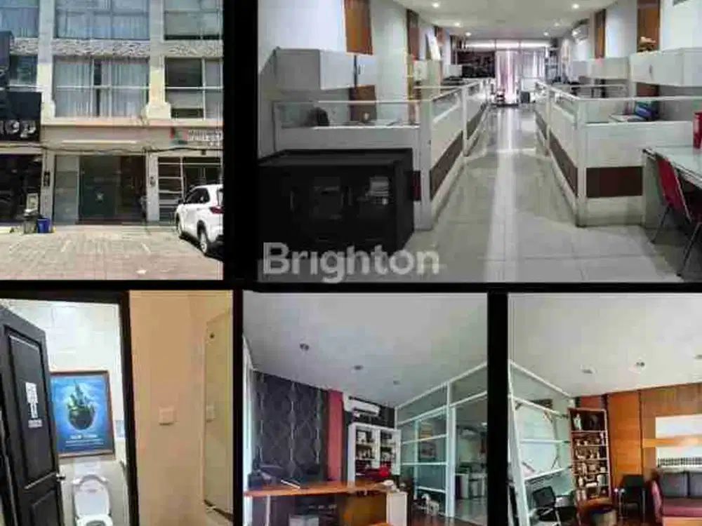 RUKO 3 LT COCOK UNTUK KANTOR  LOKASI STRATEGIS RENON DENPASAR