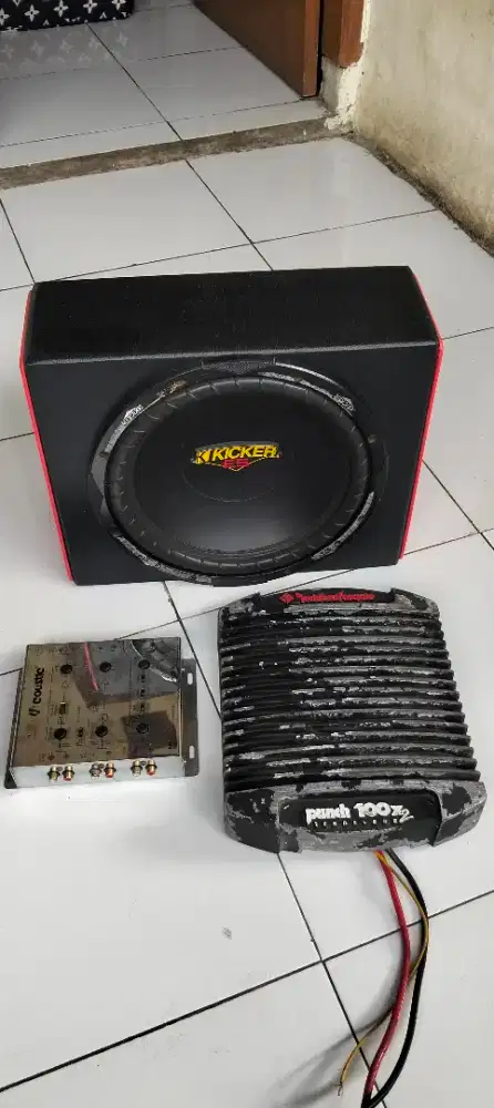 Audio mobil power dan sub