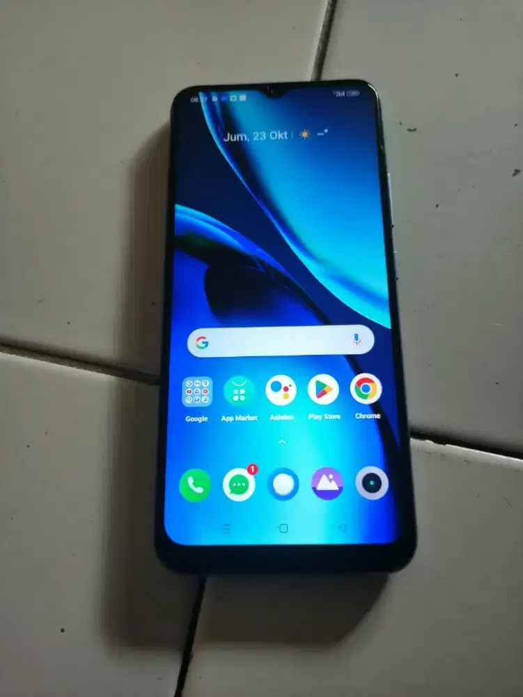 Dijual realme C25, ram 4/64, versi android 13, batangan