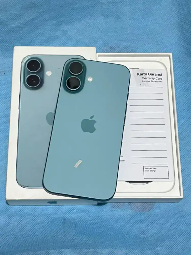 IPHONE 16 TEAL 128GB IBOX