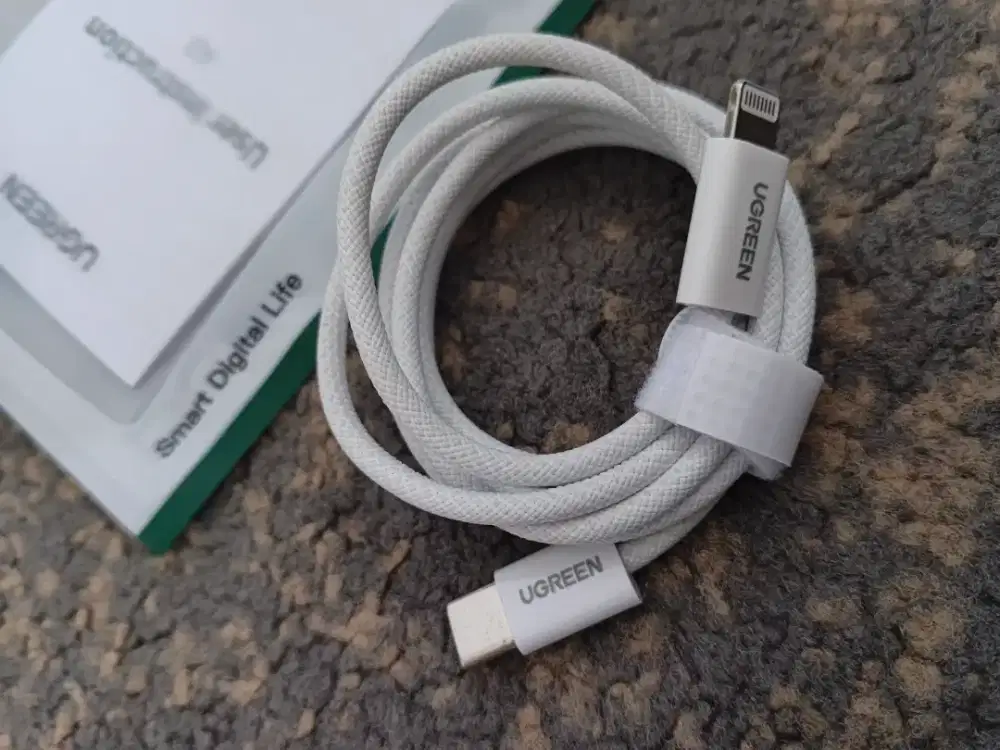Ga jadi pakai !! Kabel Braided C to Lightning UGREEN