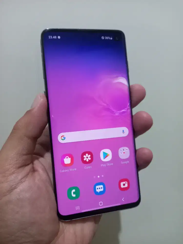 Samsung Galaxy S10 Ram 8/128Gb Fullset ex resmi sein normal