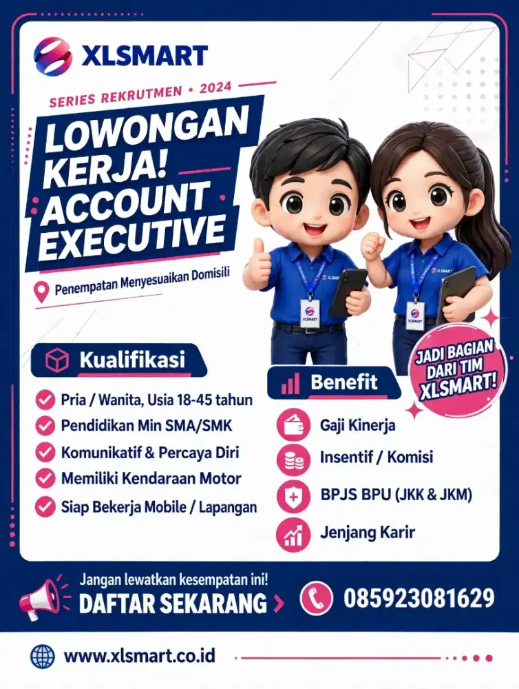 INFO LOKER RIDER HAUS KELILING & ACCOUNT EXECUTIVE