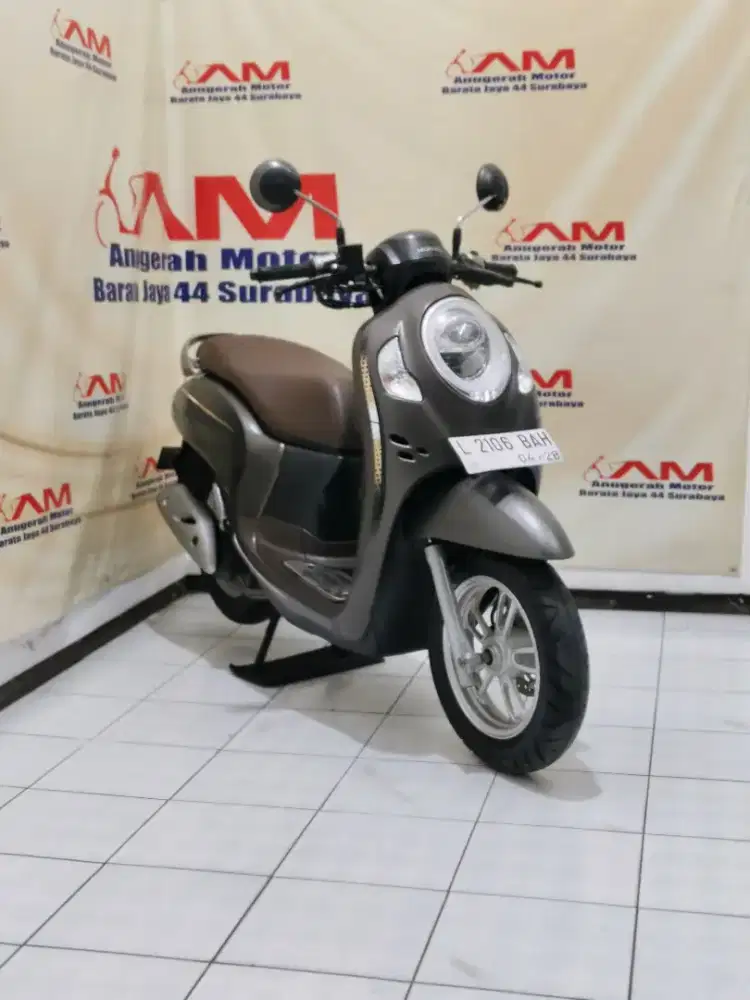 Ready Honda Scoopy Stylish Tahun 2023 warna coklat
