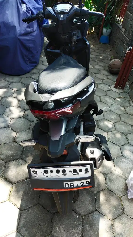 Jual Honda Vario 125cc 2019 warna Biru tangan pertama kilometer rendah