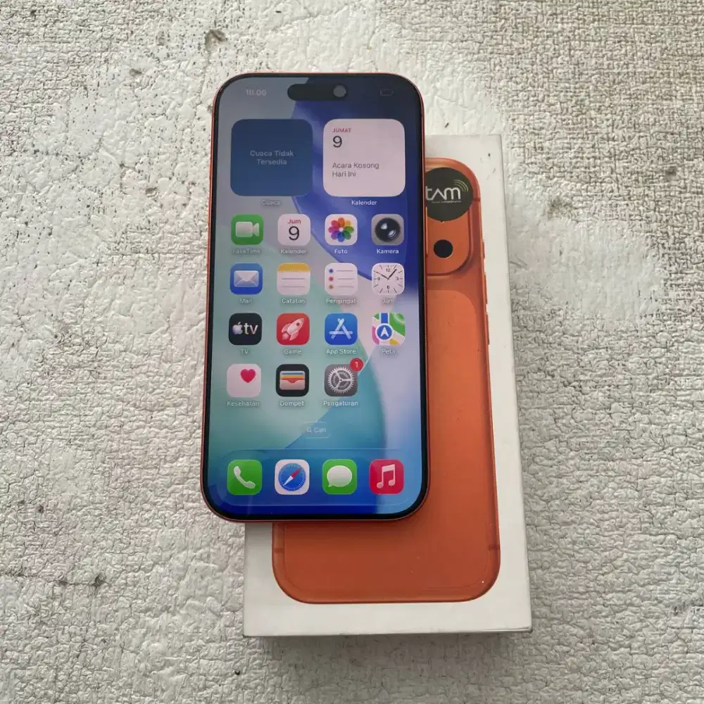 iPhone 17 Pro iBox PA/A Warna Cosmic Orange 256GB