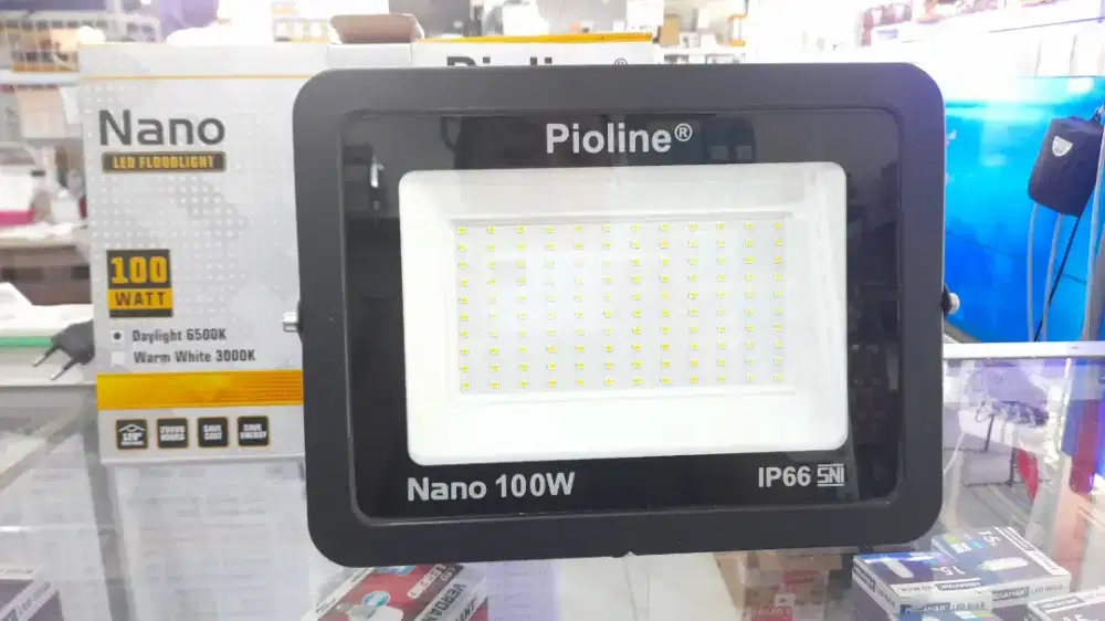 Jual Lampu Sorot LED Pioline Nano 100 Watt (Outdoor / Waterproof IP66)