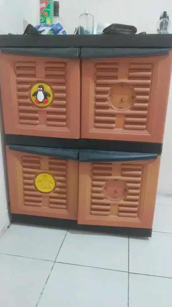 lemari susun 2 tingkat jumbo