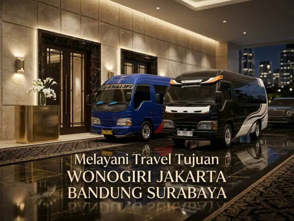 Melayani travel perjalanan Wonogiri - jakarta