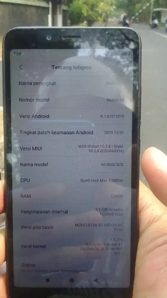 Redmi 6a ajib dan enak dipake