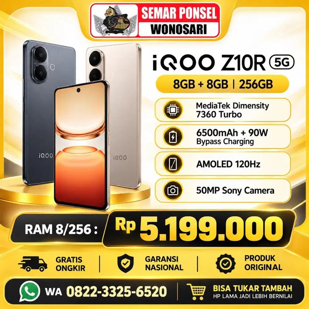 iqoo z10r 5g 8/256