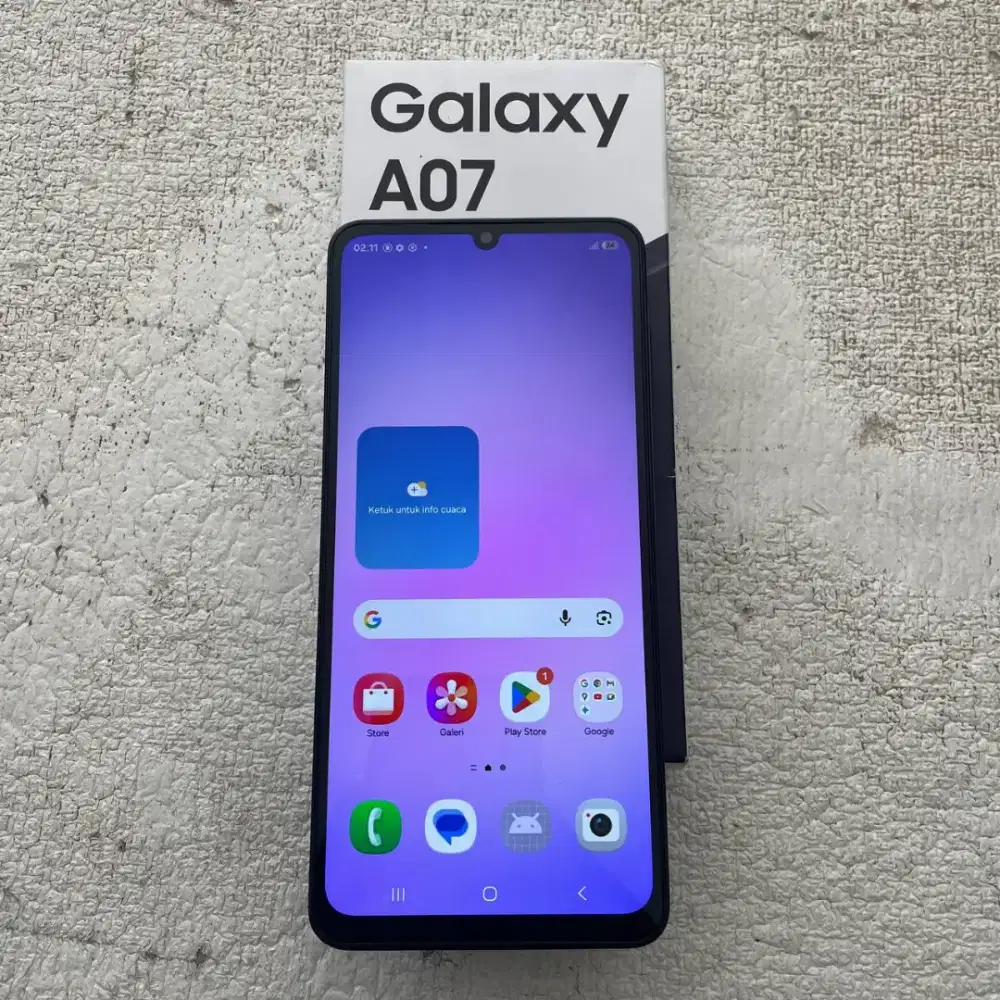 Samsung Galaxy A07 Warna Hitam 4/64GB
