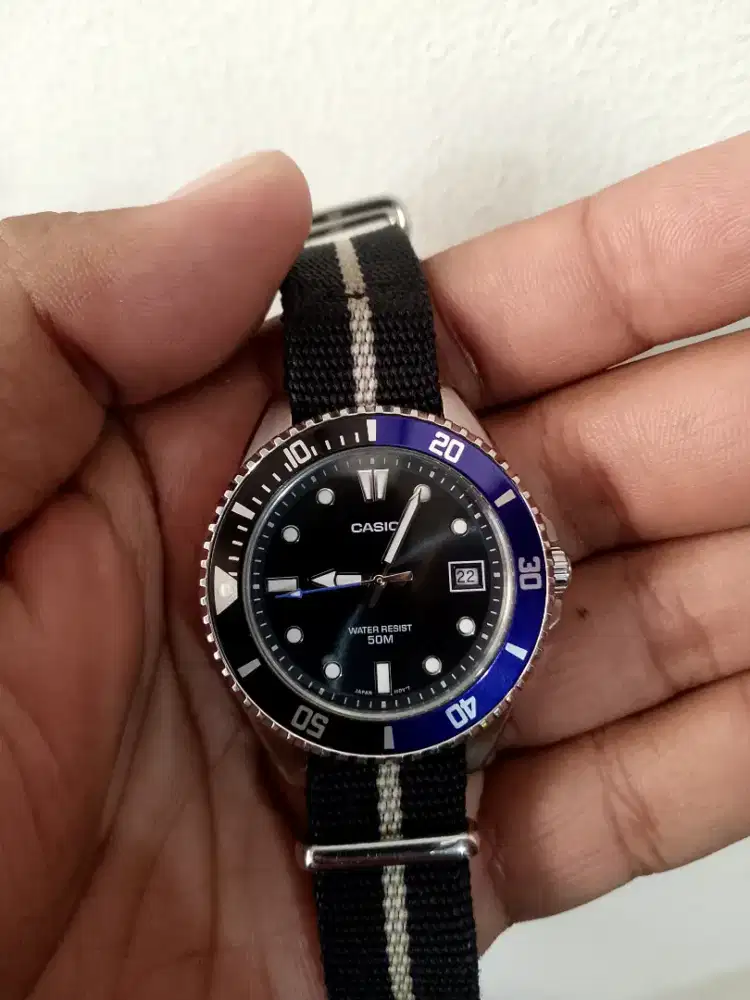Casio water resist 50m muluss