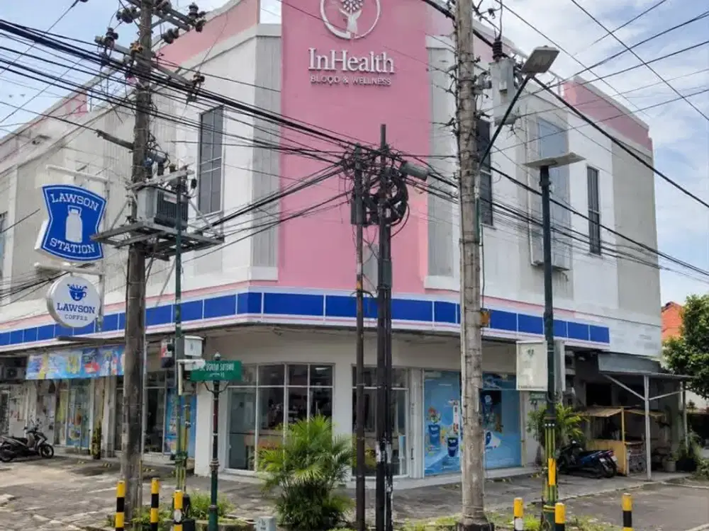 (EL) Disewakan Ruko di Lantai 2 & 3 - Lokasi Premium di Pusat Kota Yogyakarta
