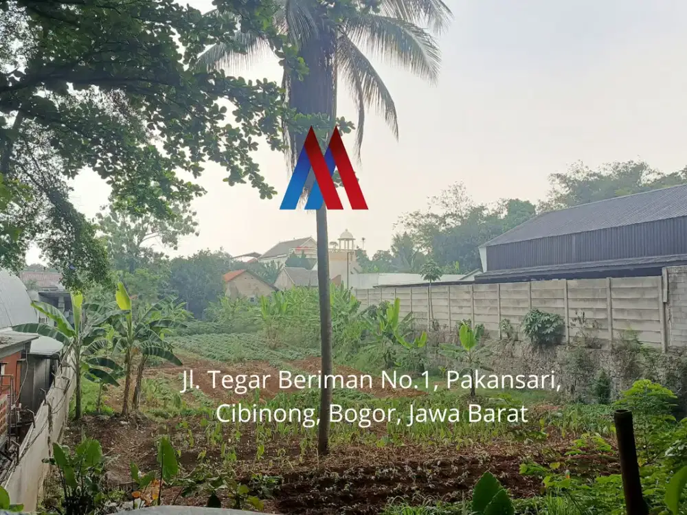 Dijual Tanah Lahan Kavling di Tegar Beriman Bogor 3.700 m² - Siap Bangun di Pusat Kota