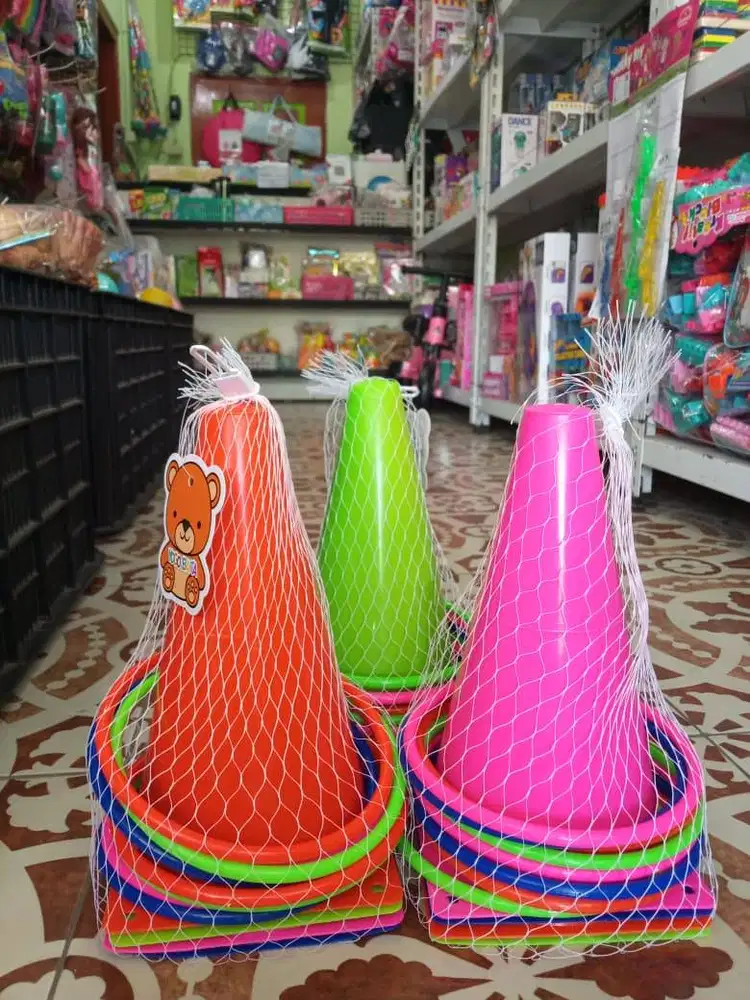 mainan anak cone ring