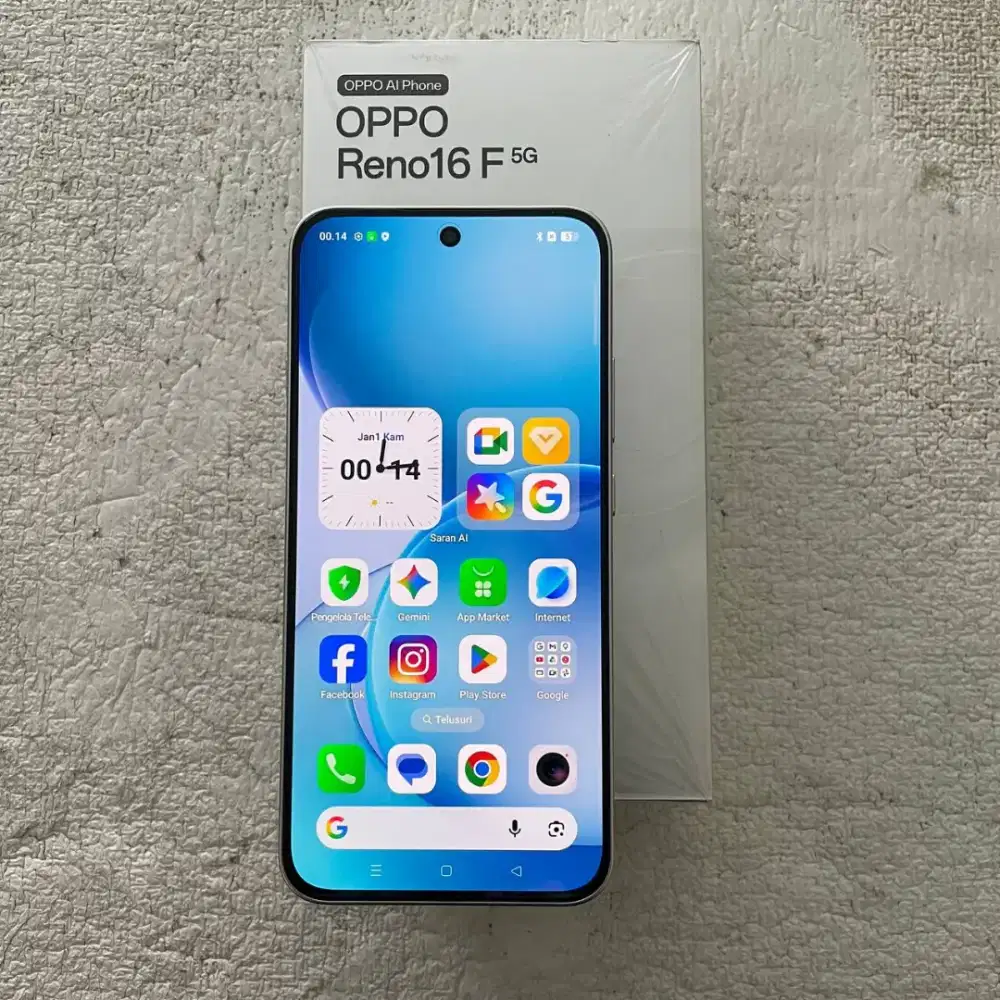 Oppo Reno 16F 5G Warna Putih 8/128GB