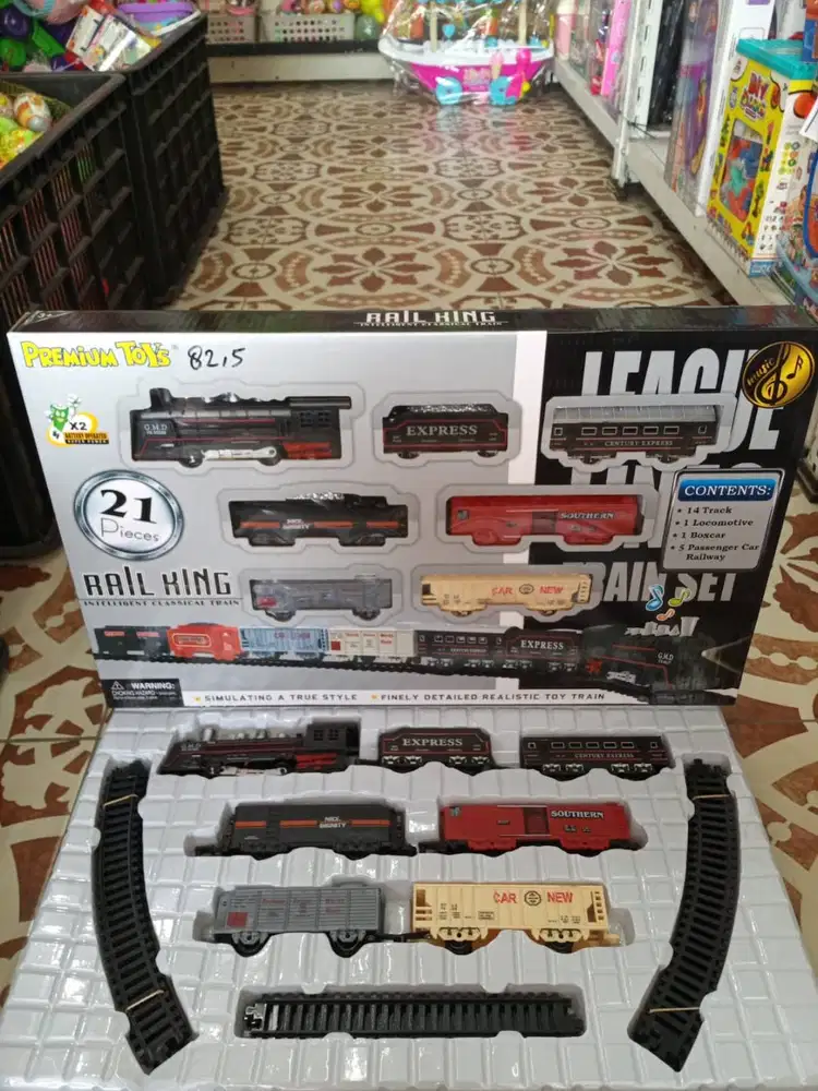 mainan anak kereta bateraii railking 21