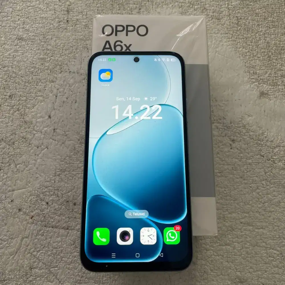 Oppo A6X Warna Biru 6/128GB