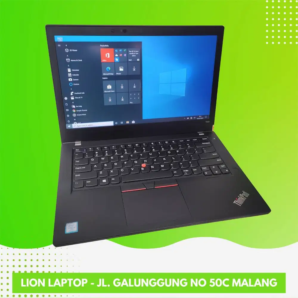 RAM 8GB Core i5 gen 8 Lenovo Thinkpad T480 [23|10]