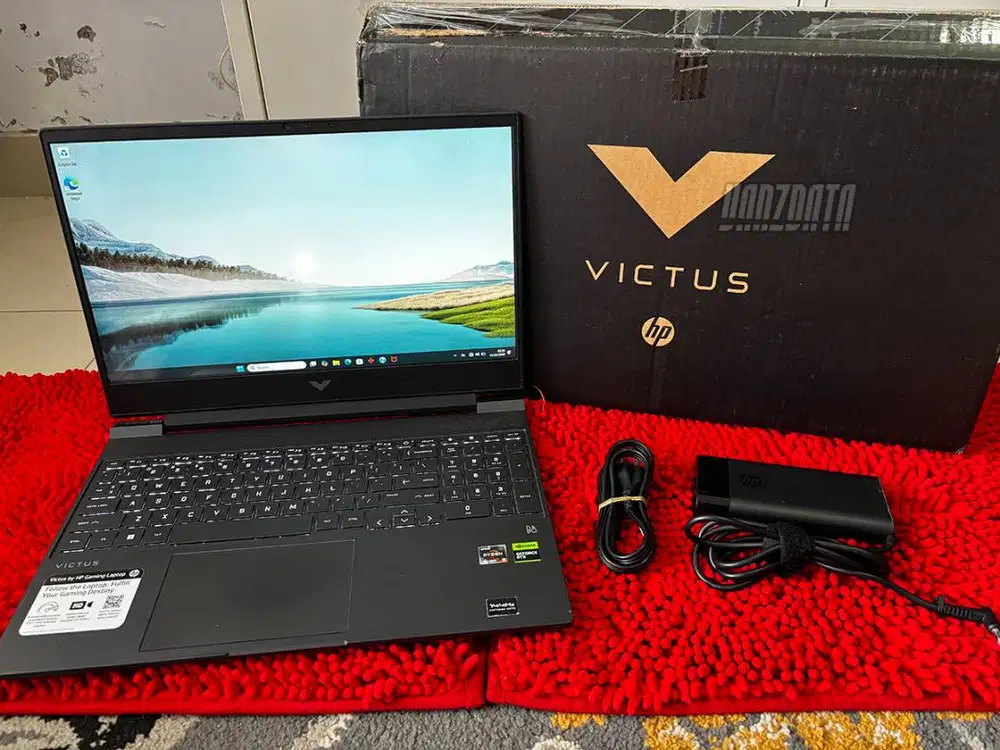 HP VICTUS 15 fb1013dx, Ryzen 5 7535HS, RTX 2050, SSD 512 Gb, RAM 8 Gb