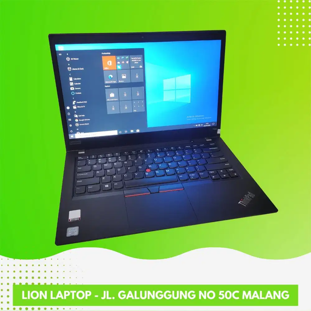 Core i7 gen 8 RAM 8GB SSD 256 Lenovo Thinkpad T490 [23|10]