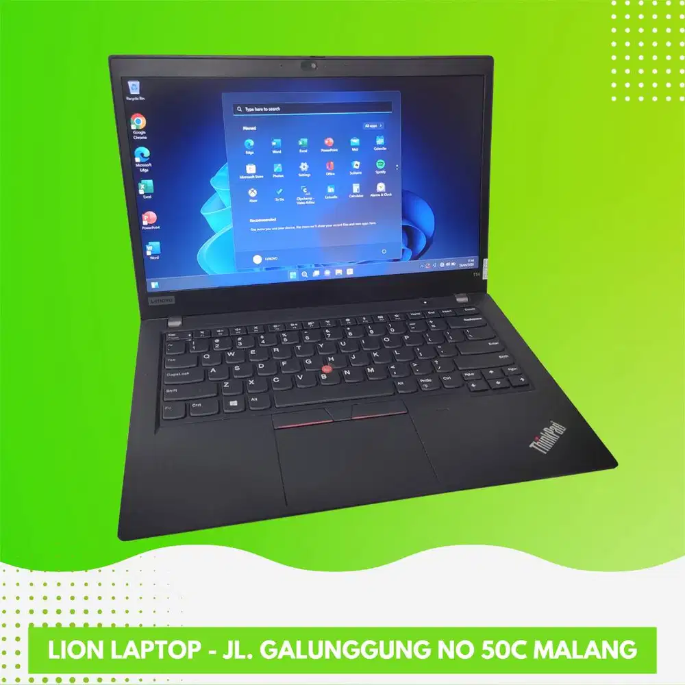 RAM 16GB Core i5 Gen 10 SSD 256GB Lenovo Thinkpad T14 gen 1 [23|10]