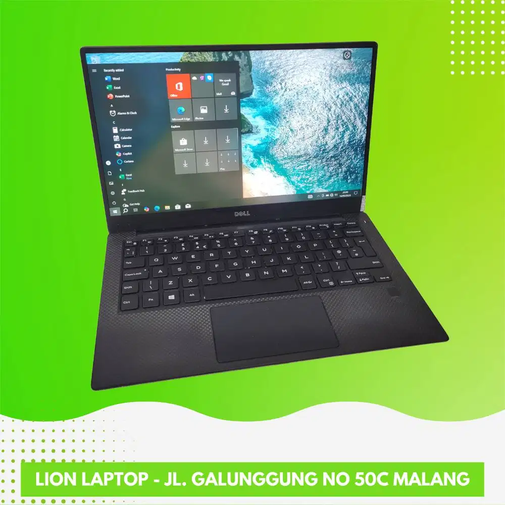 Slim & Ringan Core i7 RAM 8 SSD 256 DELL XPS 13 9360 [23|10]
