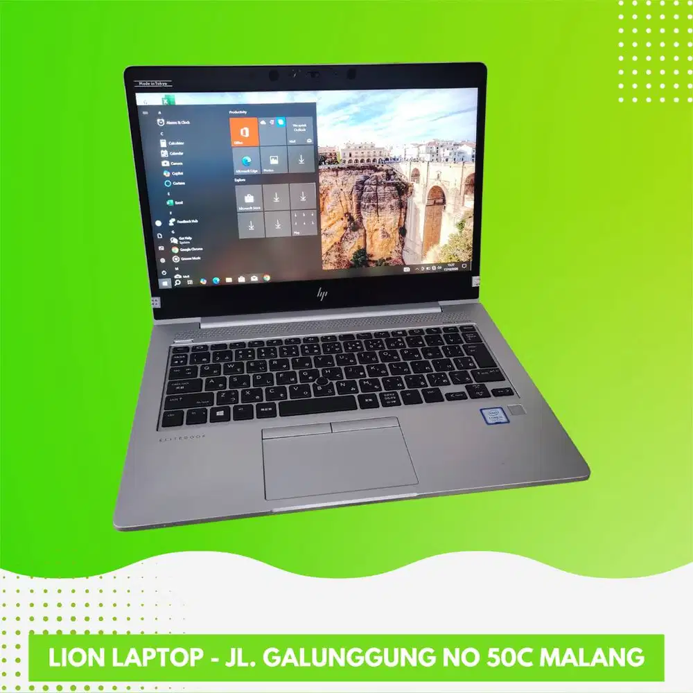 Body Alumunium Core i5 8/256 HP Elitebook 830 G5 [23|10]
