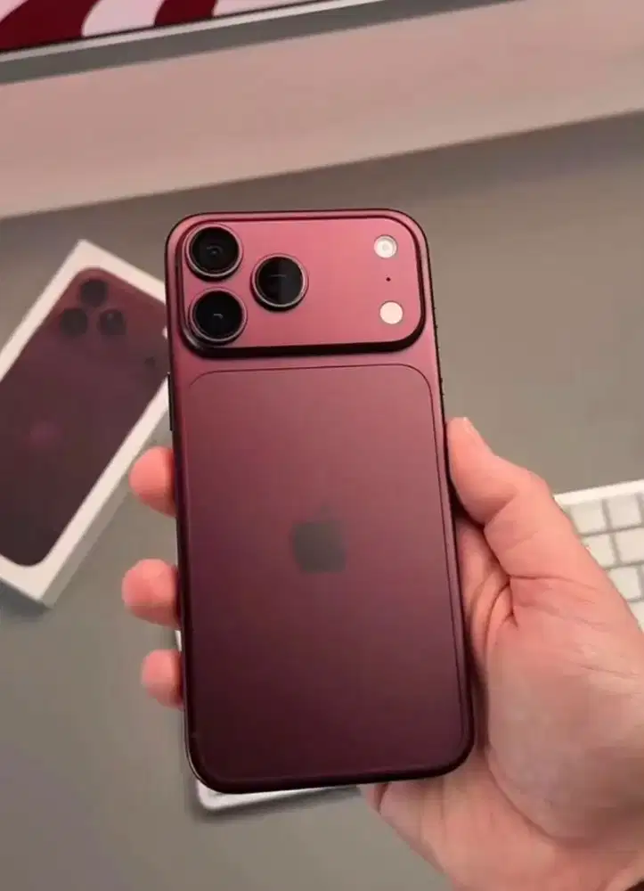 IPHONE 18 PROMAX 256 BURGUNDY IBOX