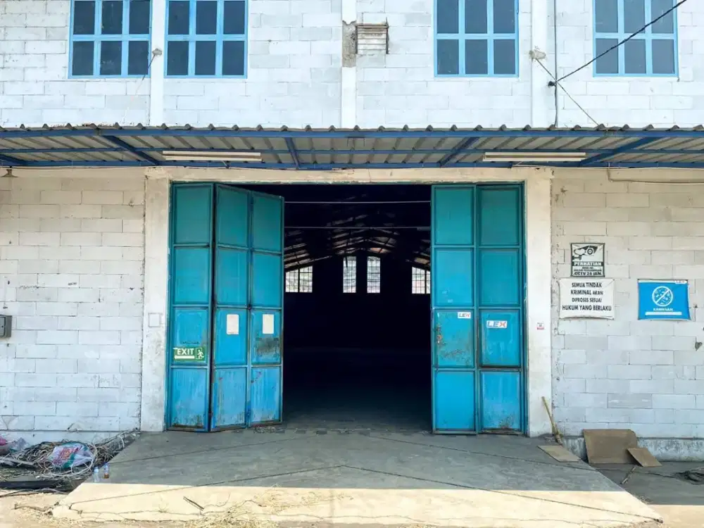 Dijual Gudang Nyaman Aman Siap Pakai Cocok untuk Usaha Lokasi di Padalarang Akses Jalan Kontainer 40 Feet Masuk