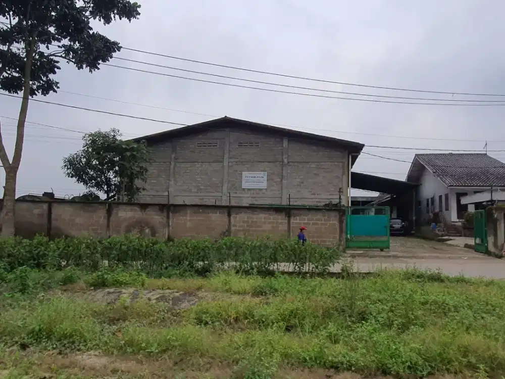 Dijual Bangunan Ex Parbrik Pupuk dan Kantor Nyaman Siap Pakai Lokasi di Banjaran Bandung