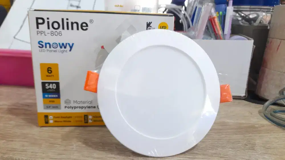Lampu Downlight LED Panel Pioline Snowy 6 Watt 3.5 Inch Inbow Slim