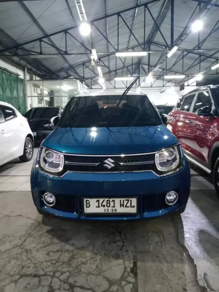 Suzuki Ignis GX AGS Matic Tahun 2018 Biru DP minim AT