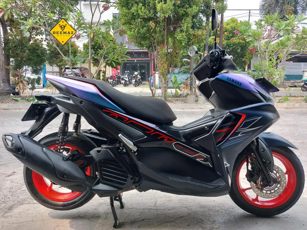 (DP 500 Rb)‼️ Aerox Cyber City Biru 2024 Cash, Kredit & Tukar Tambah